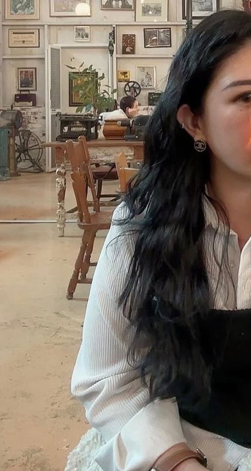 샤넬 로고 라운드 귀걸이 상품이미지2