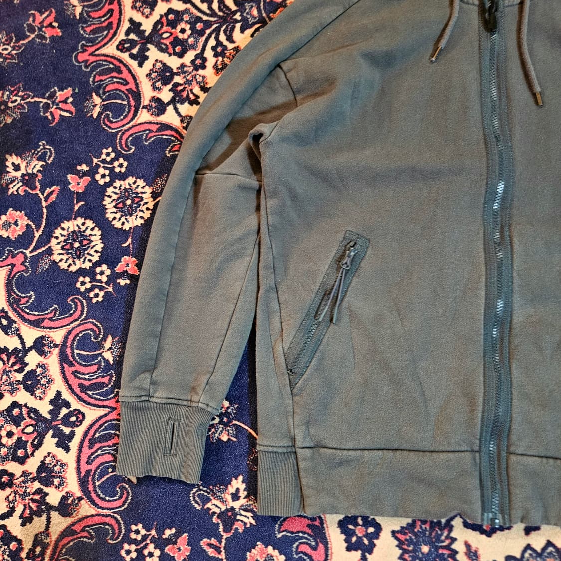 CP컴퍼니 21SS 다이애그널 고글 후드집업 XL size 상품이미지4