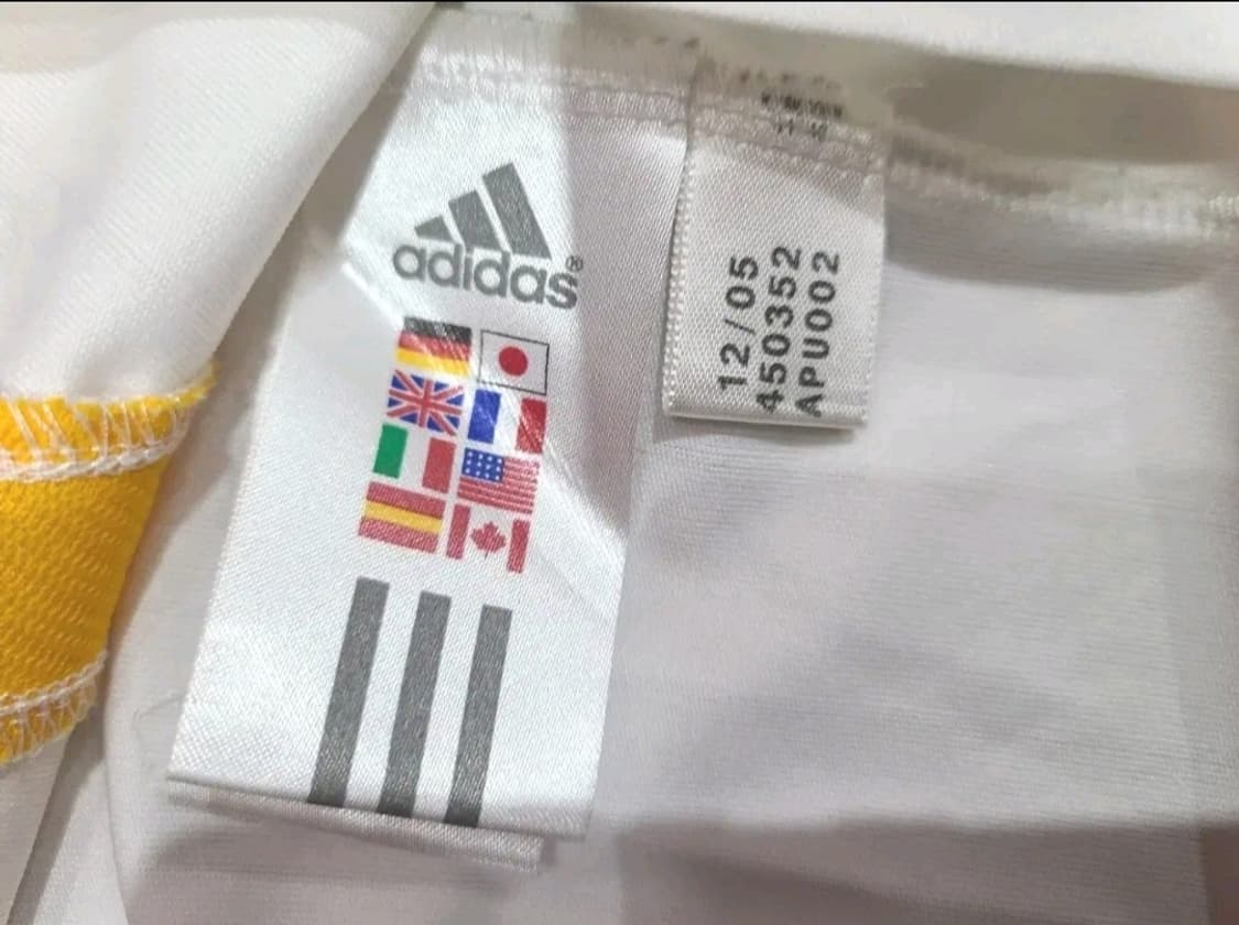 아디다스 06 08 독일 축구국대 어센틱 선수지급용 축구져지 상품이미지7