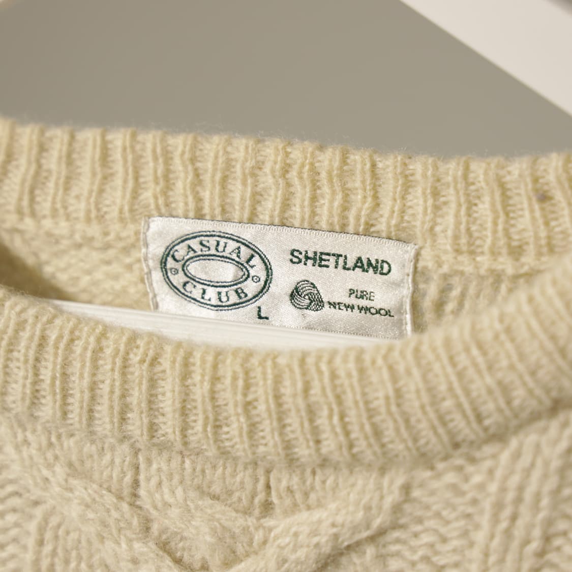 셔틀랜드 울 피셔맨 니트 상품이미지4