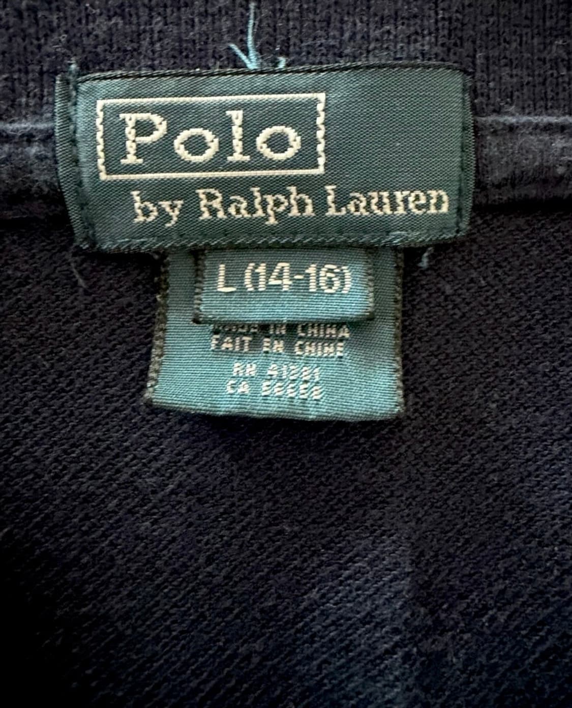 폴로 랄프로렌 빅포니 반팔 카라티 네이비 상품이미지3