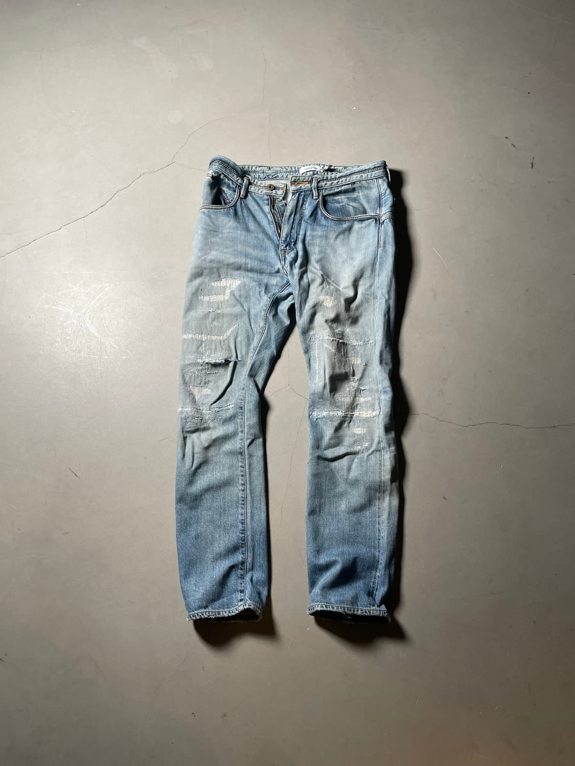 논네이티브  **디스트로이드 데님** 상품이미지1