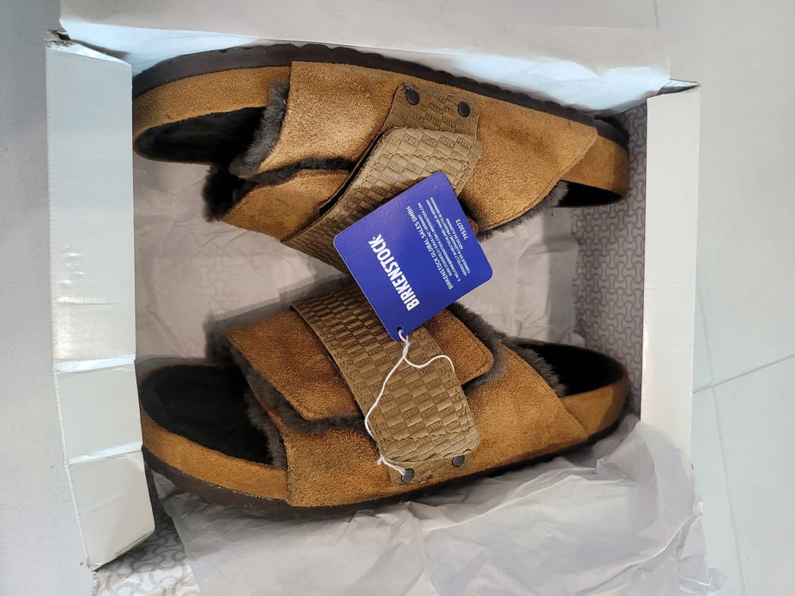 하와이 Kith 한정의 감성, 버켄스탁 교토 x Kith 밍크 시어링  상품이미지2