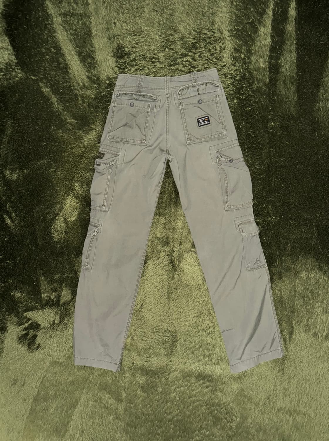 [S] 알파인더스트리 재팬 릴리즈 멀티 카고 팬츠 세이지 그린 상품이미지8