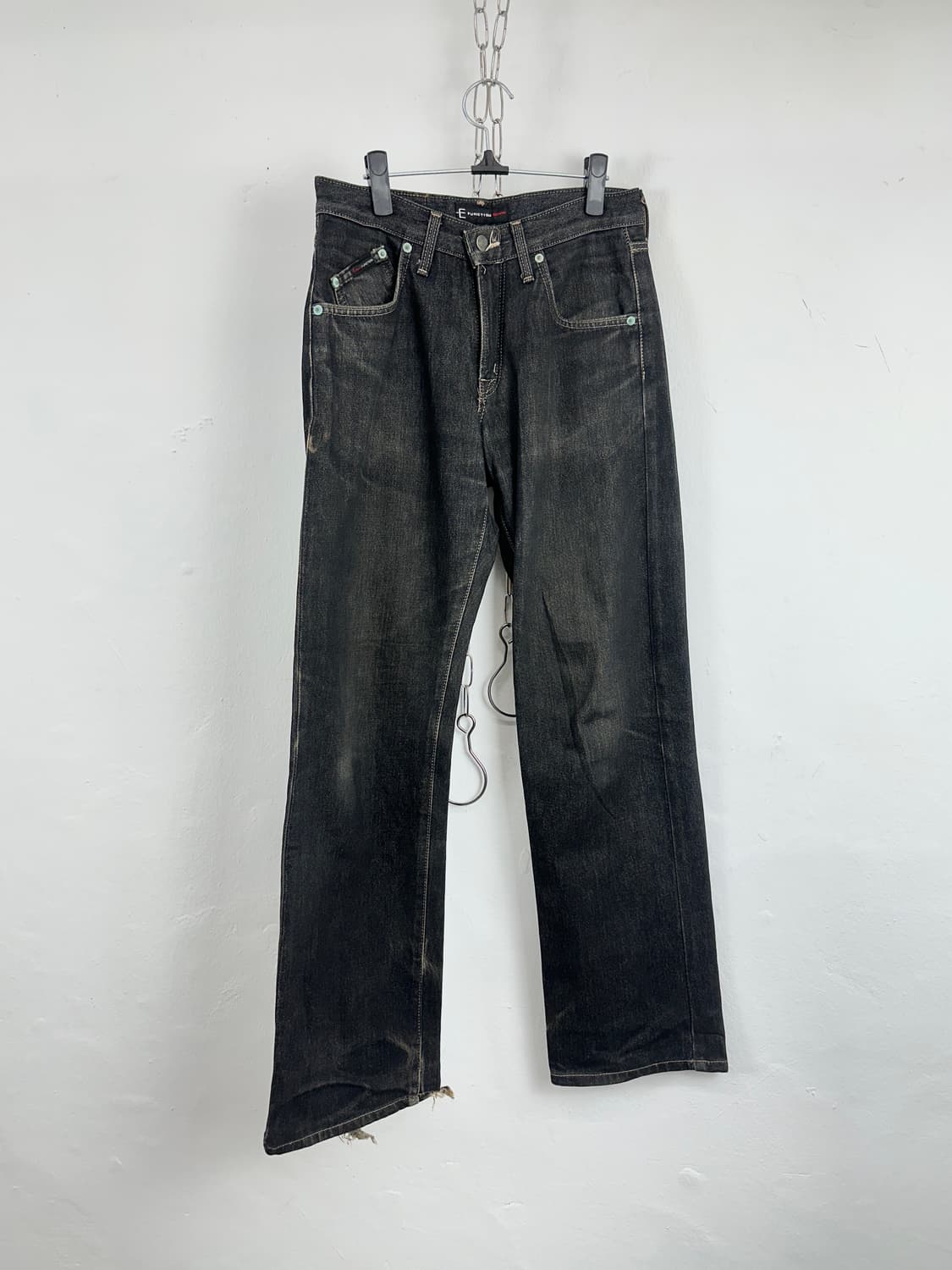 Edwin E-Function Distressed Denim Jeans 상품이미지4