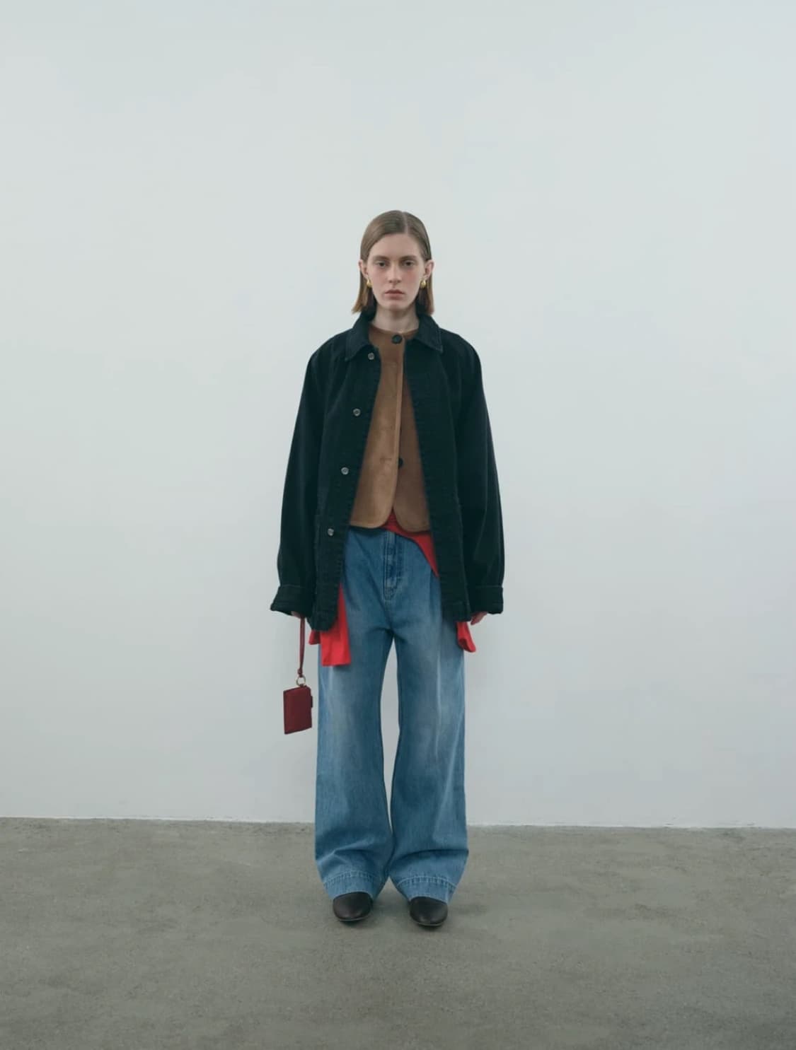 에토스 오버핏 데님 자켓  상품이미지2