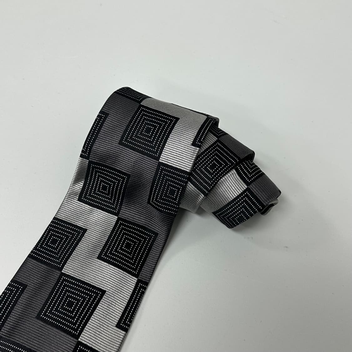 발렌티노 패턴 실크 넥타이 상품이미지3