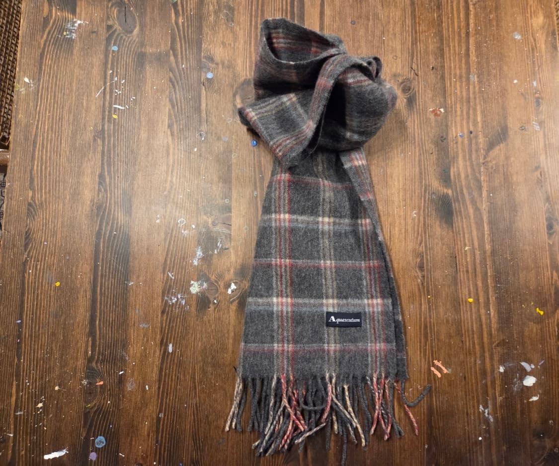 아쿠아스큐텀 캐시미어 머플러 상품이미지7