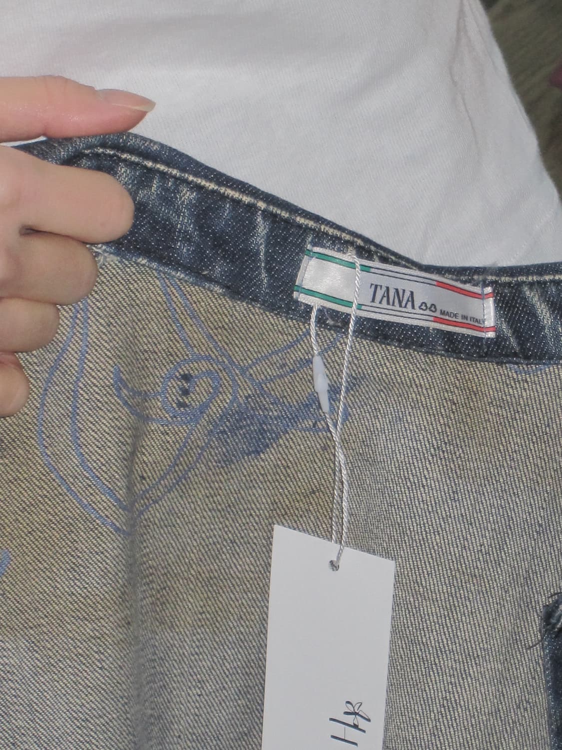 이태리 데님 디테일 셔츠 상품이미지8