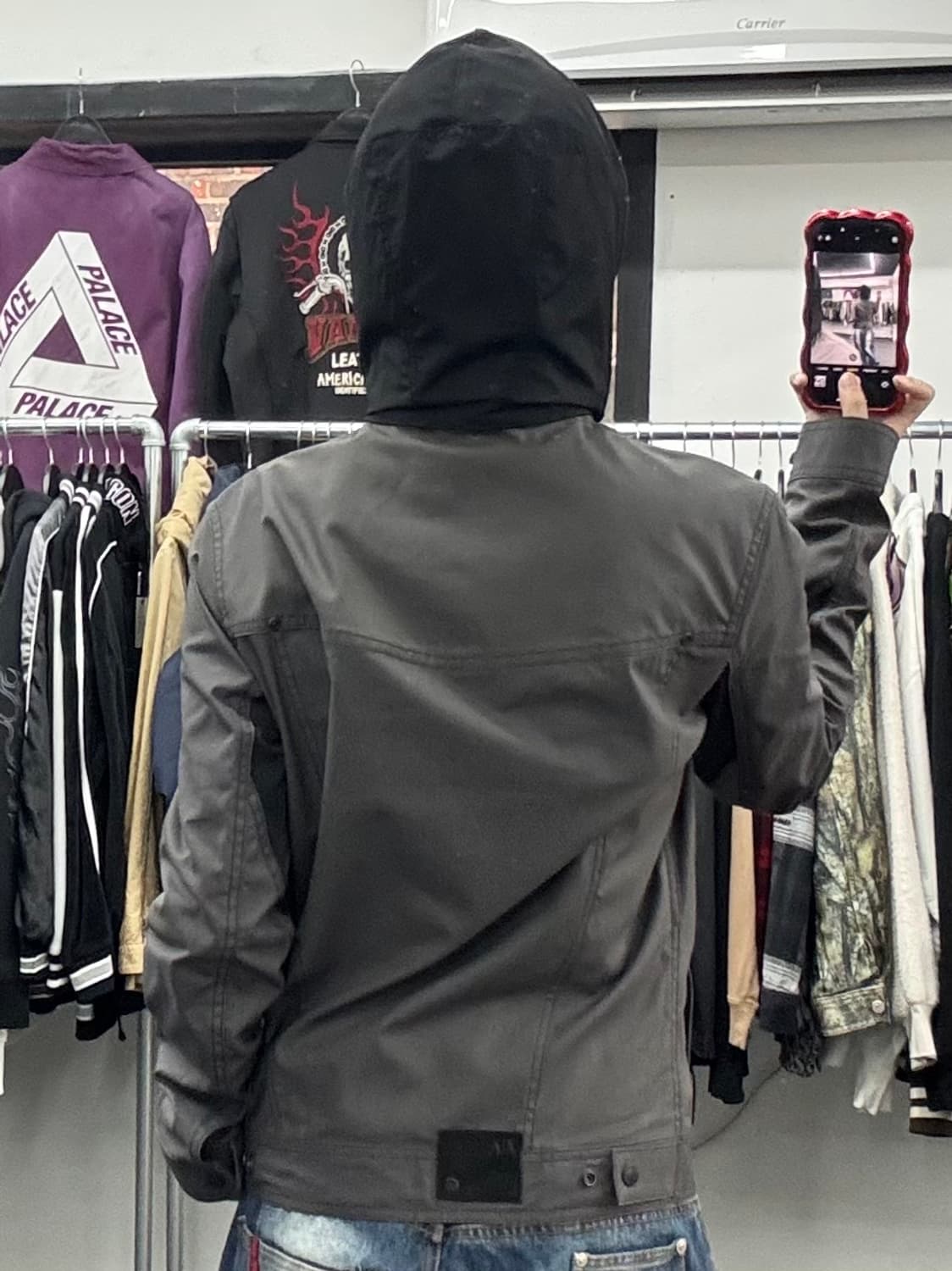 아르마니 익스체인지 코튼 후디자켓 상품이미지5