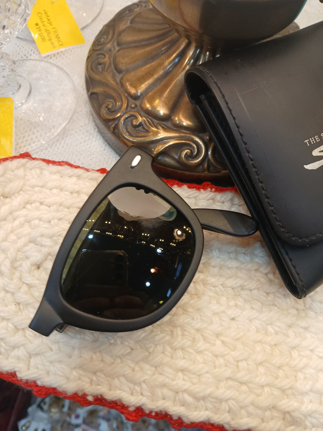 90s 빈티지 TOYOTA SUPRA 접이식 선글라스  상품이미지2