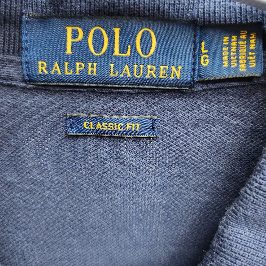 폴로랄프로렌 로고자수 반팔카라 L(XL) 상품이미지5