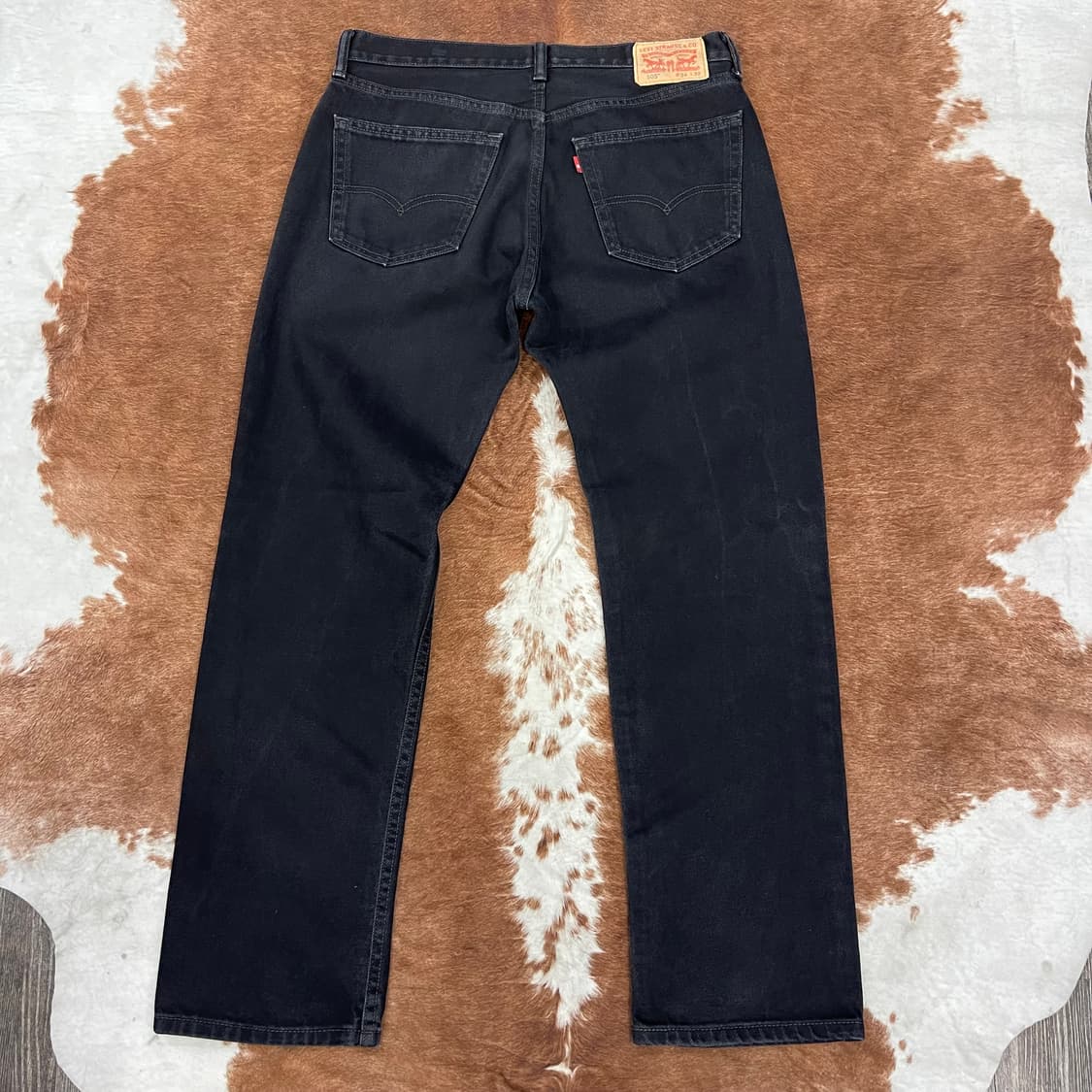 00's Levi's 505 블랙 w34l32 상품이미지9