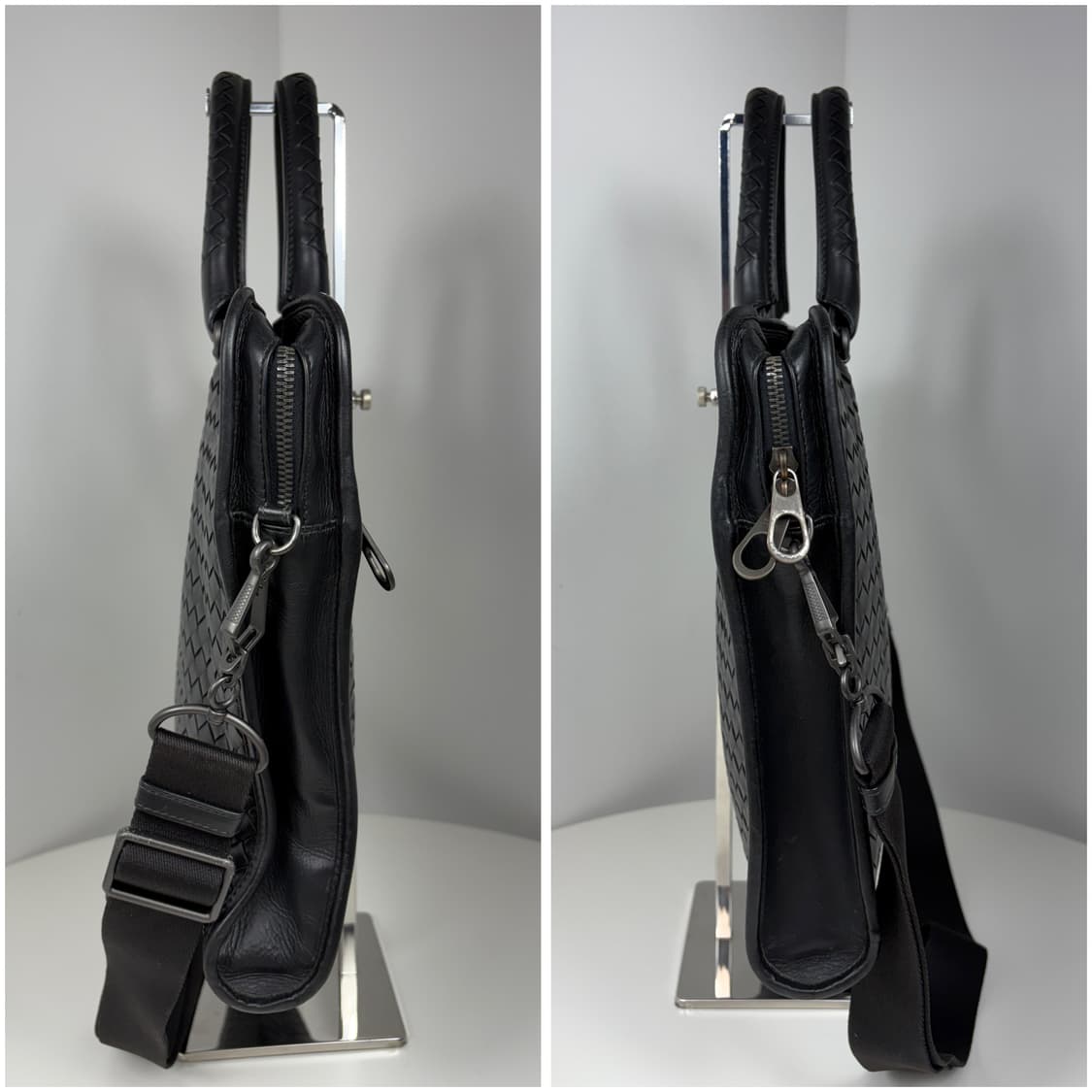 보테가베네타 인트레치아토 블랙 브리프케이스 서류가방 상품이미지7