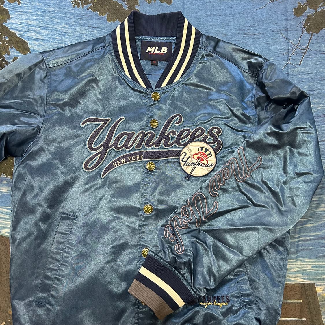 MLB New York Yankees OG varsity jacket 상품이미지2