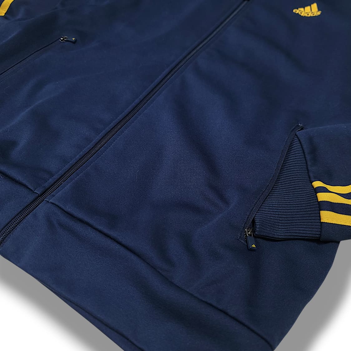 [105] 아디다스 네이비&옐로우라인 퍼포먼스 트랙탑 져지 상품이미지5