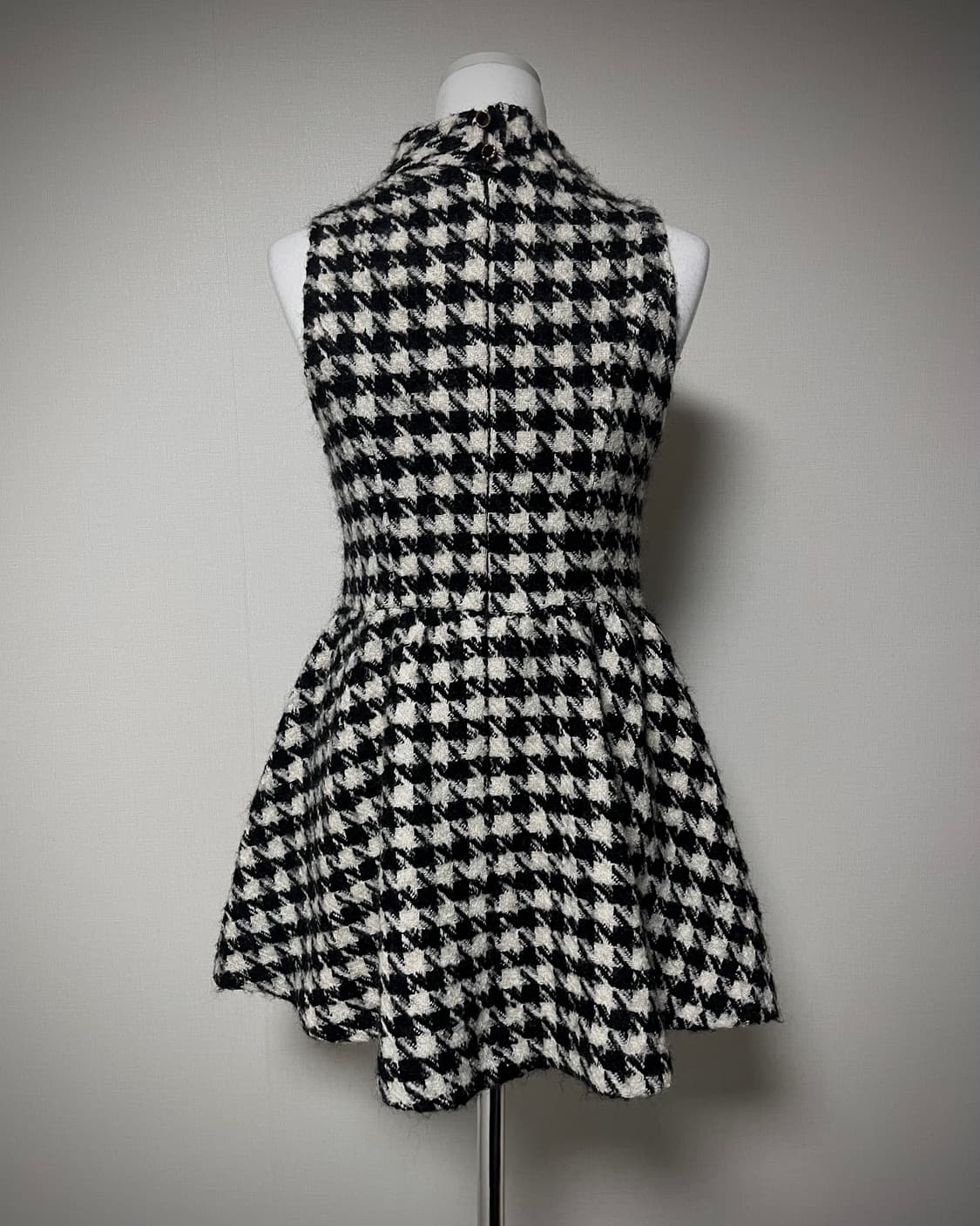 오네갸루 하운드 체크 원피스 상품이미지4