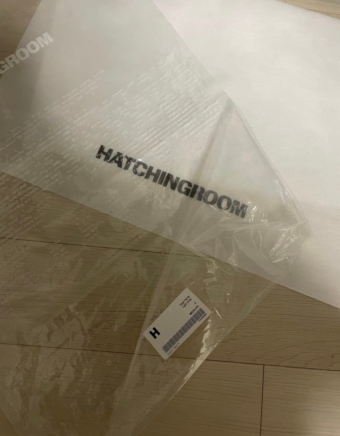 [2] 해칭룸 task pants 라이트 그레이 상품이미지3