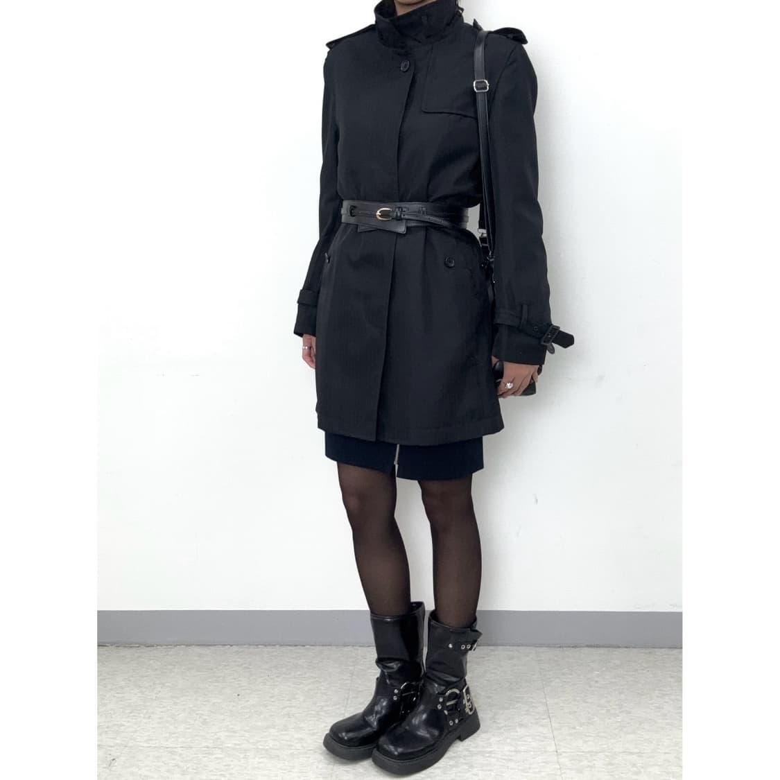 빈티지 블랙 락시크 점퍼 자켓 상품이미지2