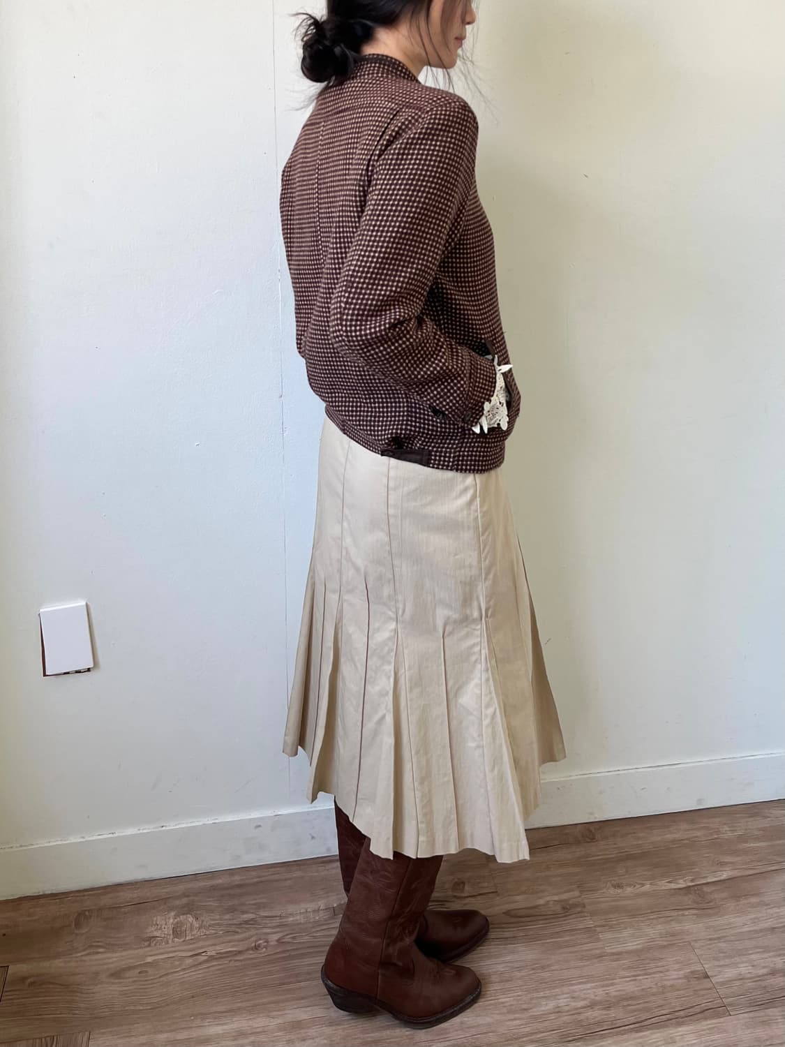 90‘s SIMPLE LIFE 도트 바라쿠나자켓 상품이미지6