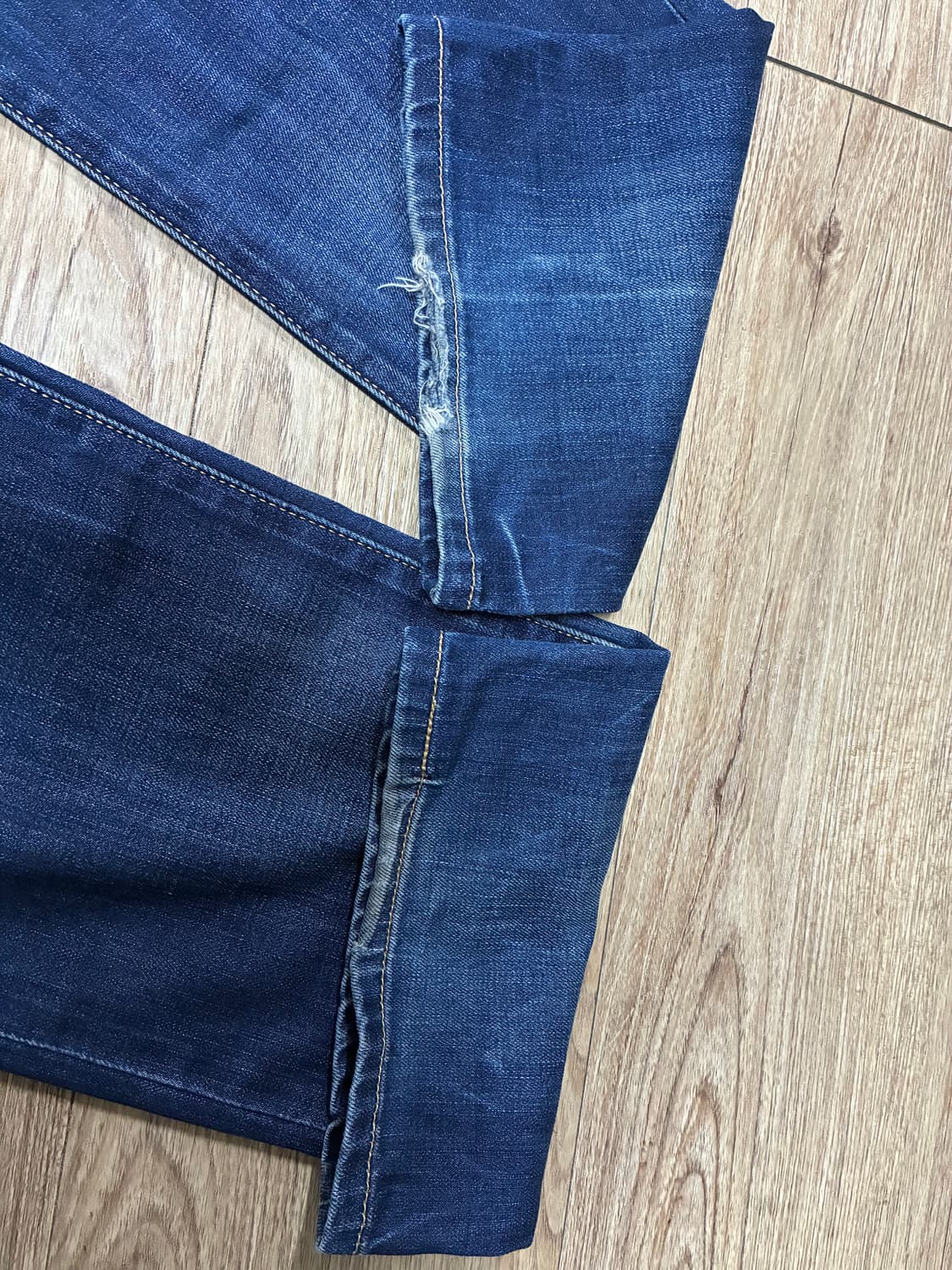 리바이스 프리미엄 셀비지 데님 중청 W32 L34 상품이미지10