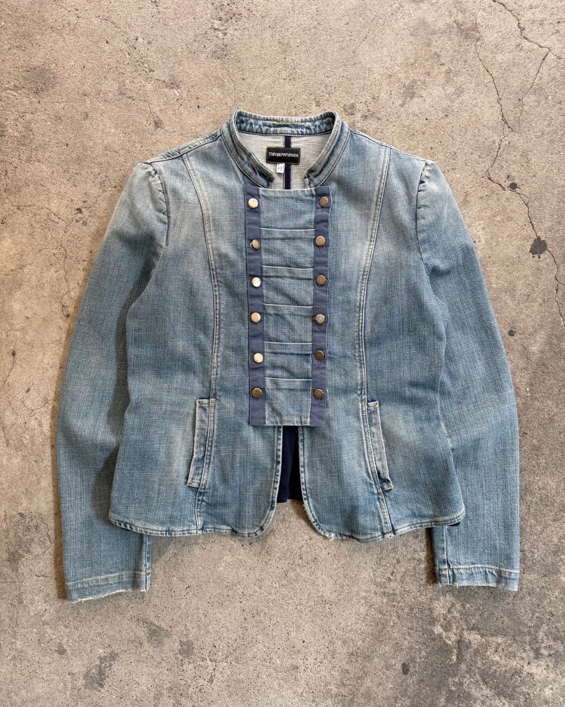 EMPORIO ARMANI Napoleon Denim Jacket 상품이미지6