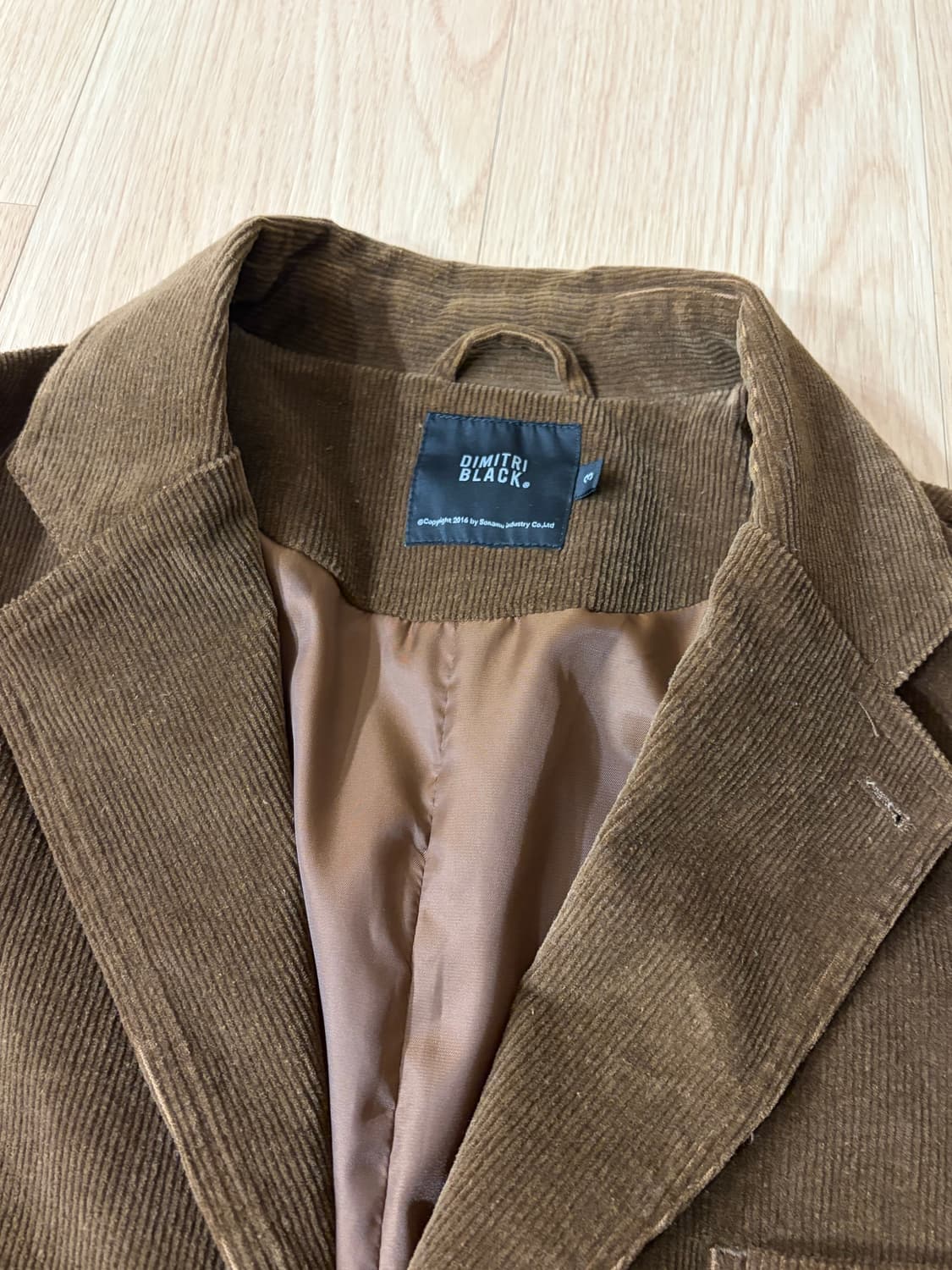 DIMITRI BLACK 디미트리블랙 코듀로이 자켓 상품이미지3