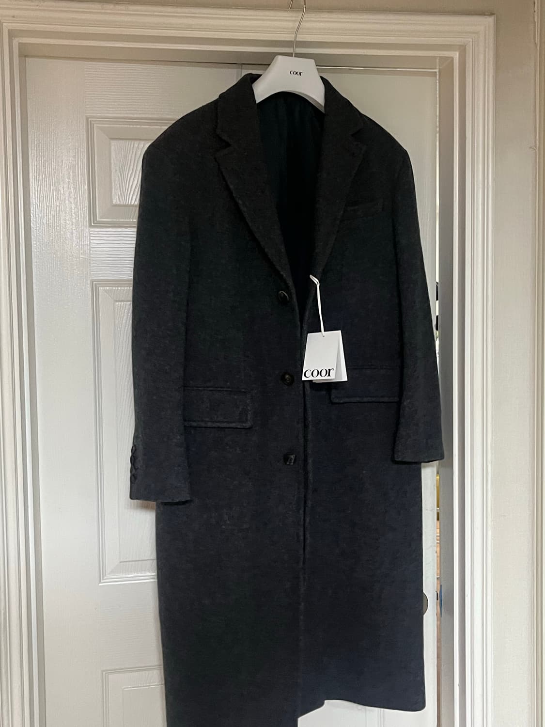 쿠어 알파카 싱글코트 상품이미지2