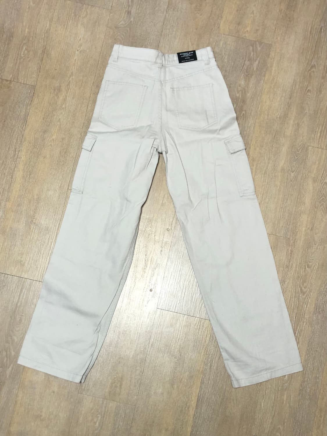 H&m 흐앤므 카고 팬츠 엑스트라롱 연베이지 상품이미지2