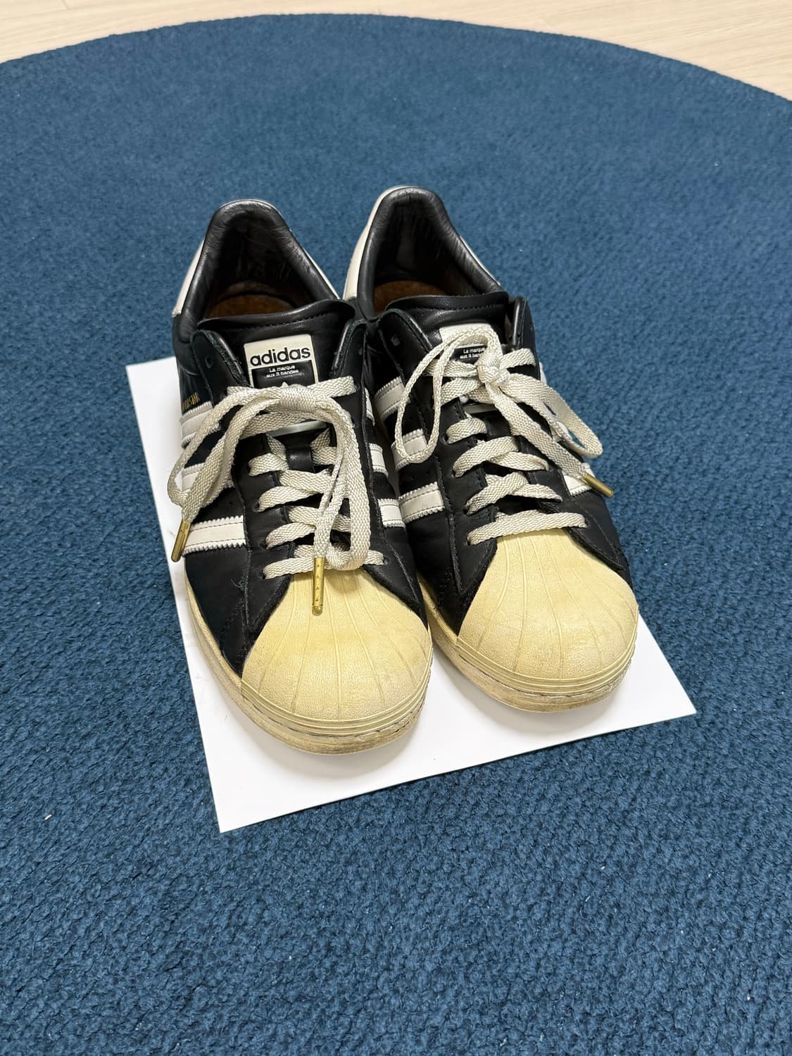 [270] 아디다스 슈퍼스타 프리미엄 블랙 상품이미지1