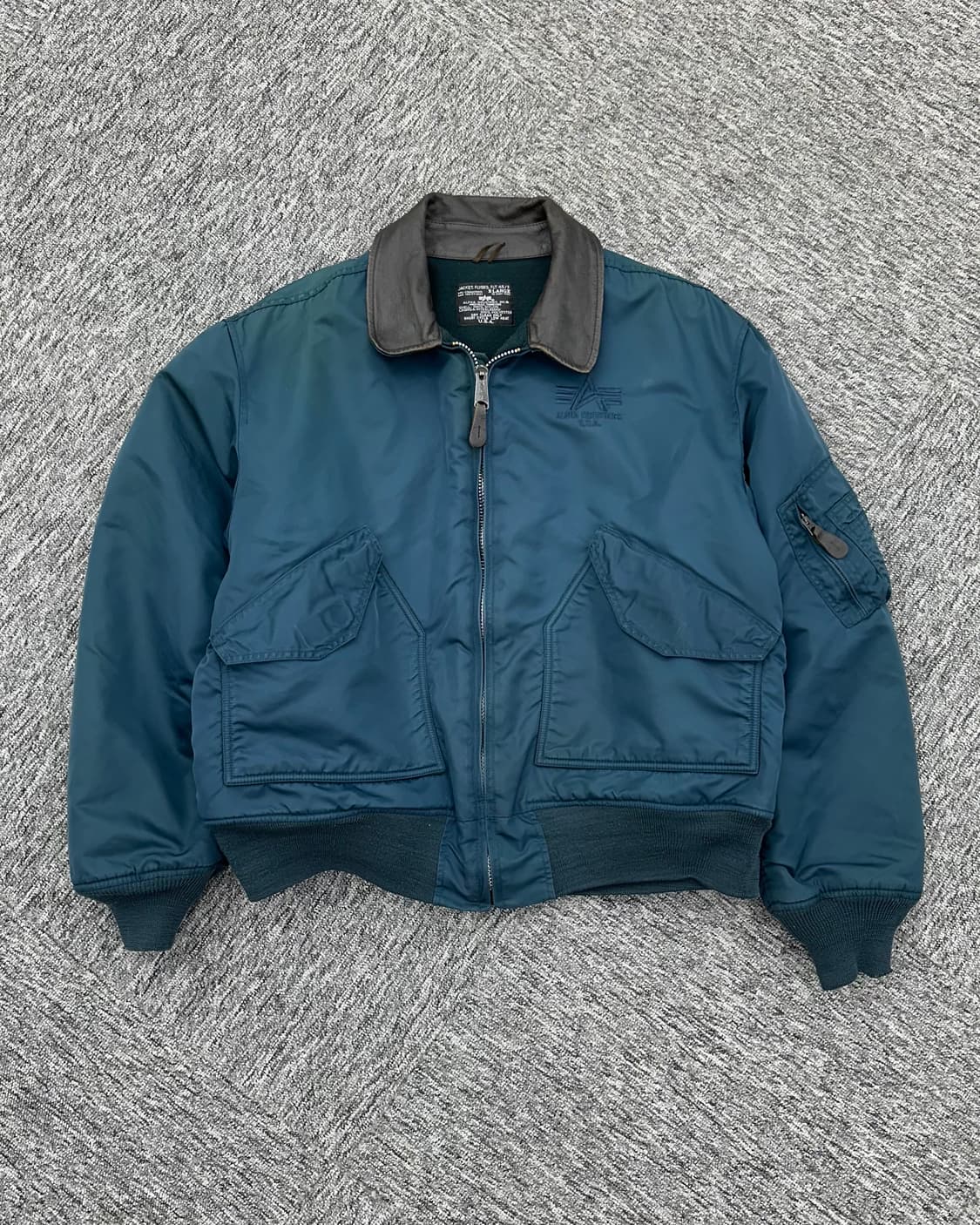 (XL)90'S ALPHA FLT-45F 항공점퍼-M904 상품이미지1