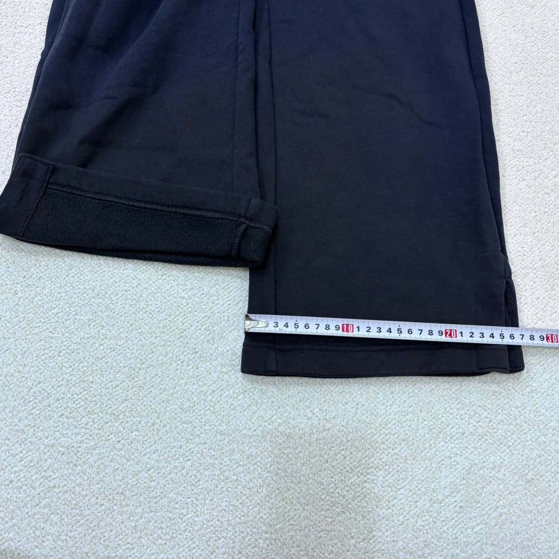 XS 나이키 기모 와이드 레그 팬츠 0311E 상품이미지7