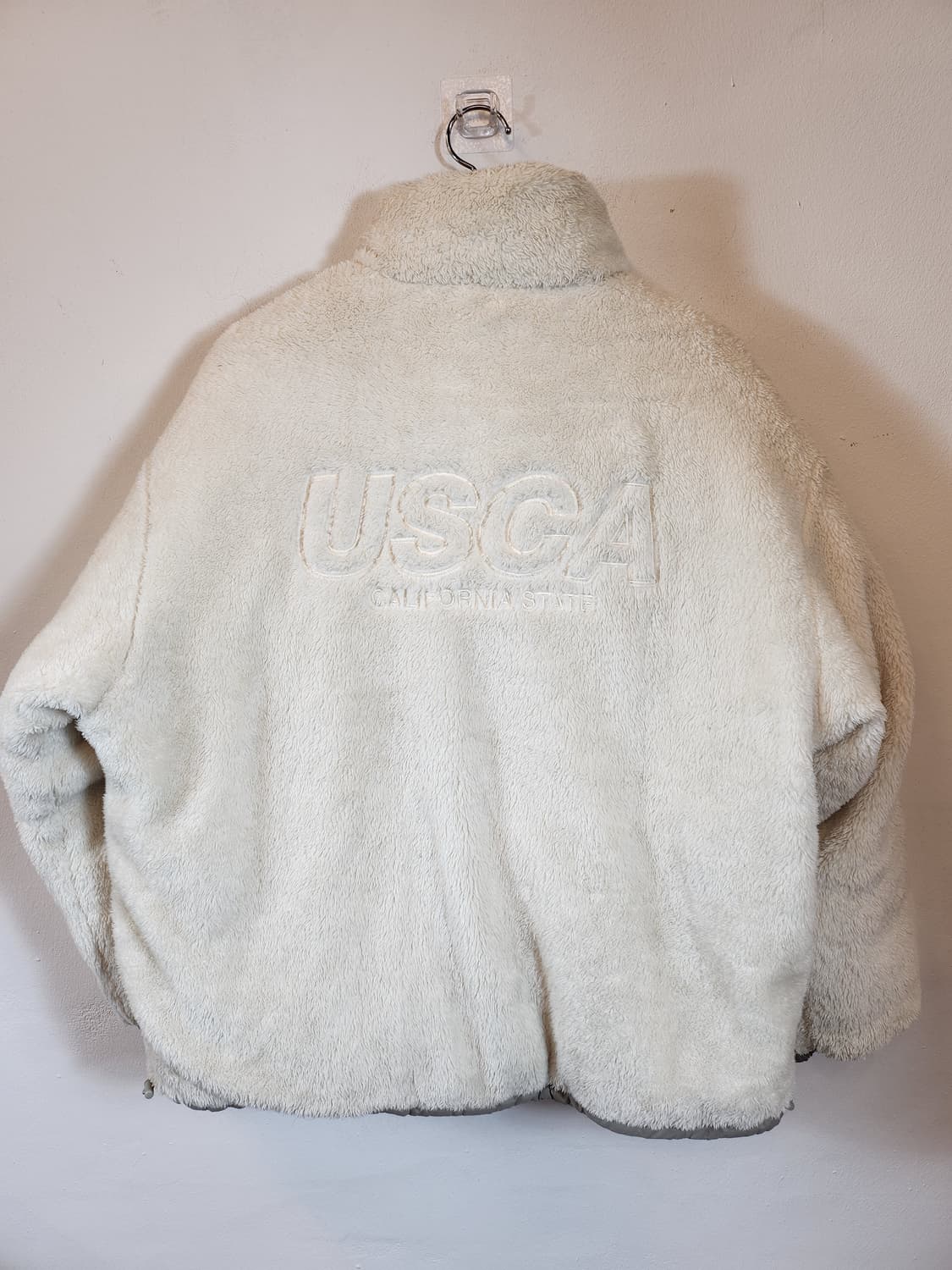 WAU 캘리포니아 양면뽀글이다운패딩 105 XL 새제품급 상품이미지8