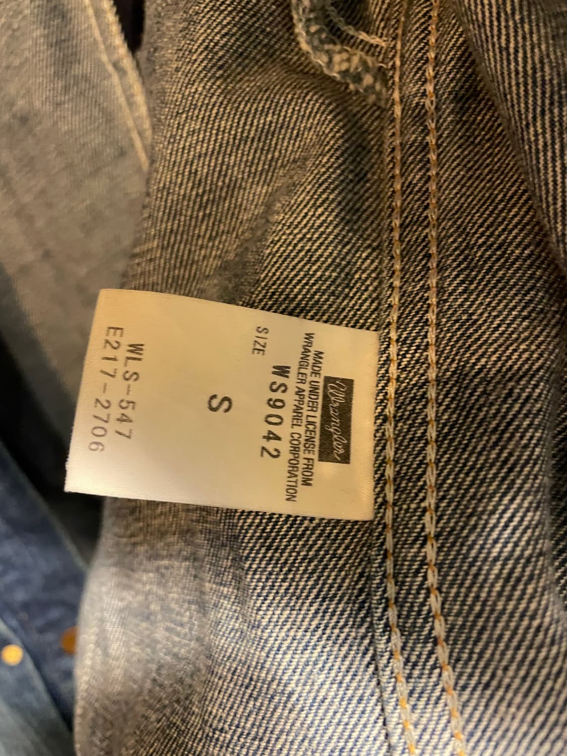 랭글러 데님 자켓 상품이미지6