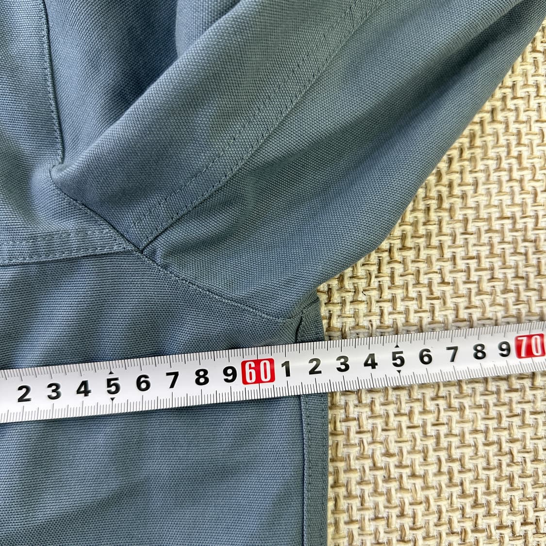 L COS 블루 컬러 오버셔츠형 자켓  0331D 상품이미지5