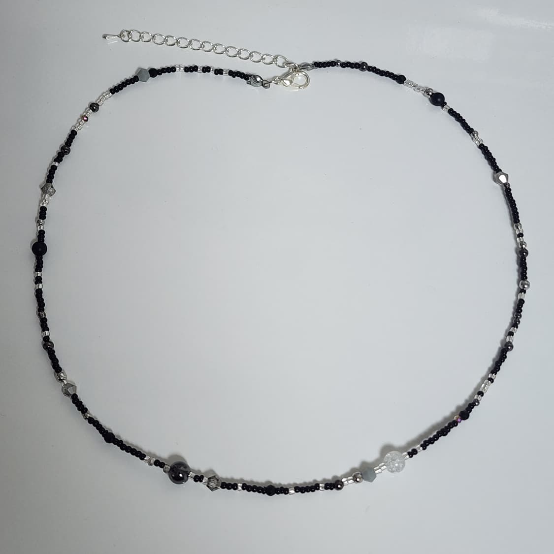 남자 원석 크리스탈 볼 목걸이 상품이미지1