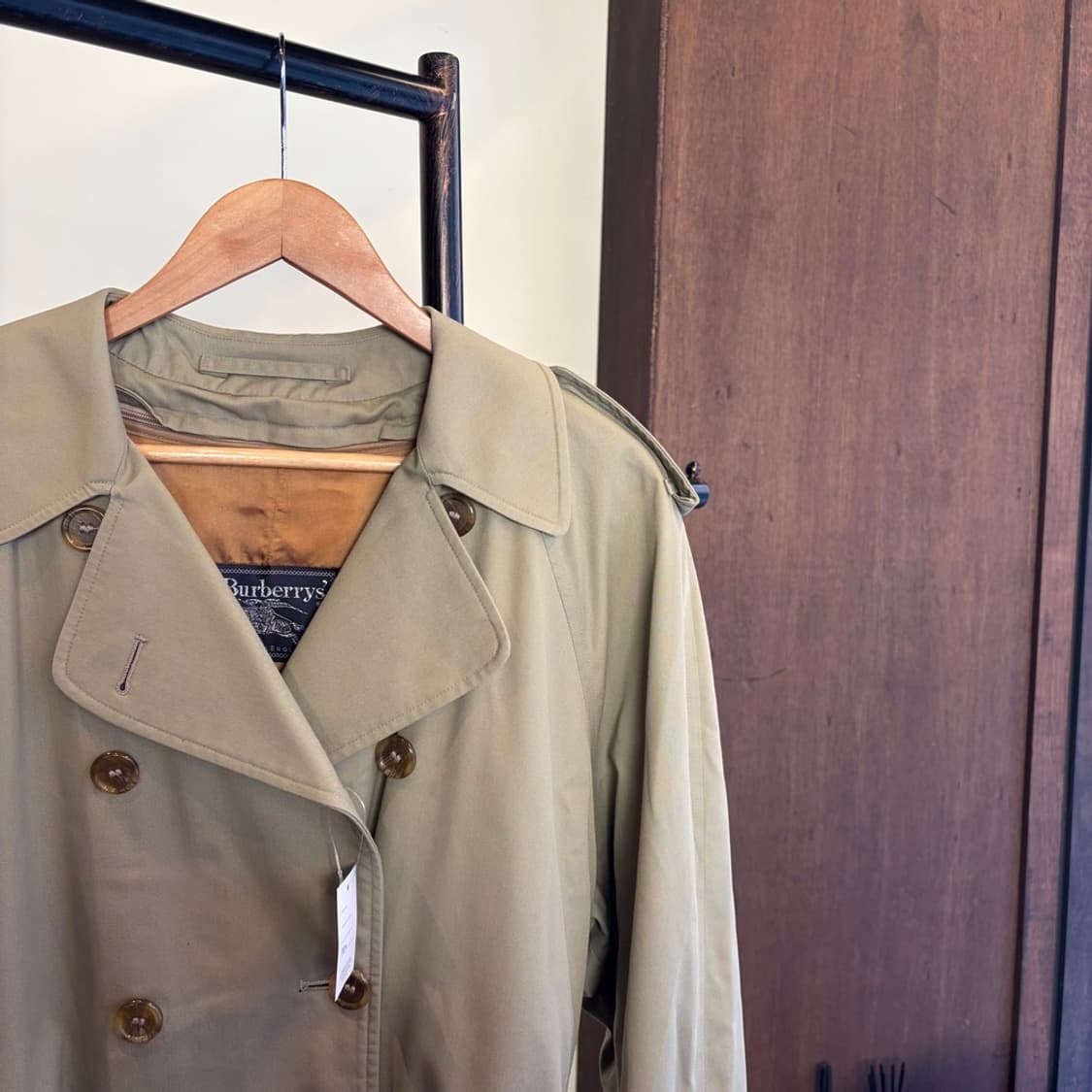 15939 - 버버리 베이지 트렌치 코트 상품이미지3