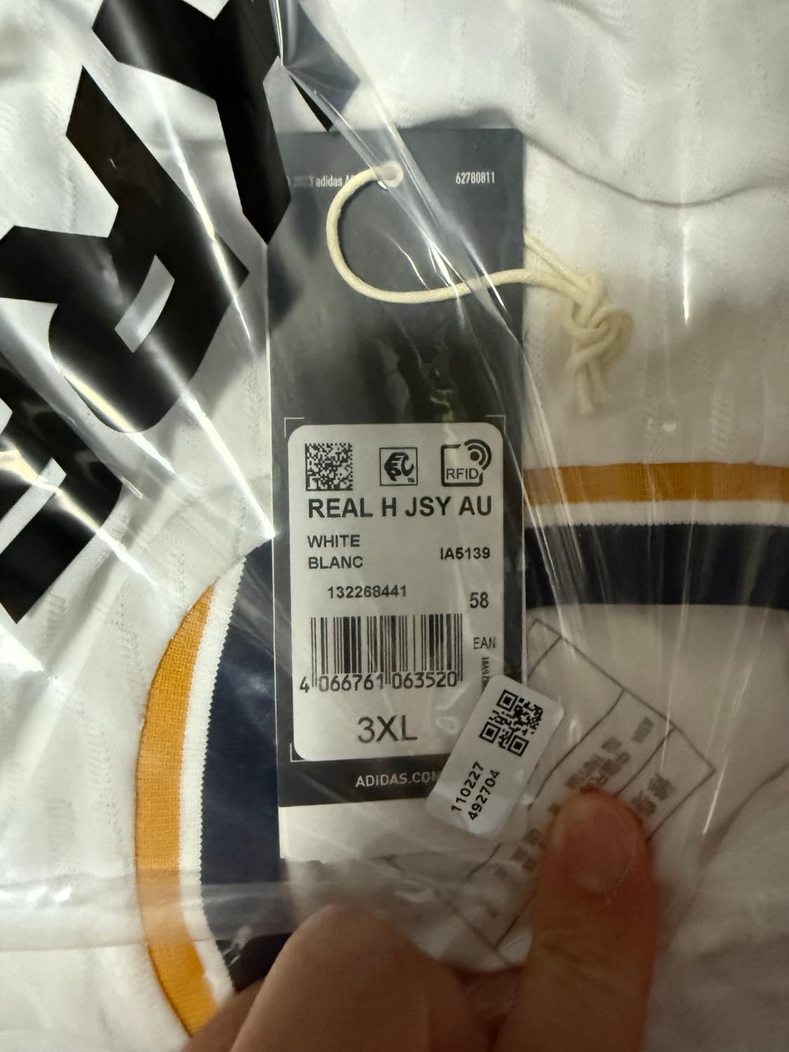 [국내3XL] 23-24 레알마드리드 홈 어센틱 상품이미지2