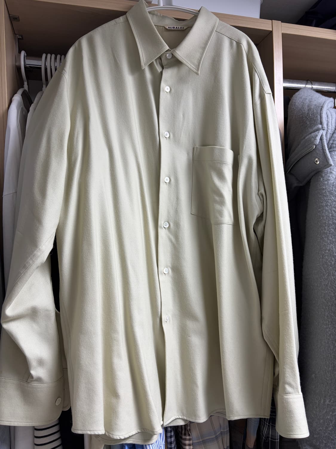 오라리 슈퍼라이트 울셔츠 5사이즈 상품이미지1