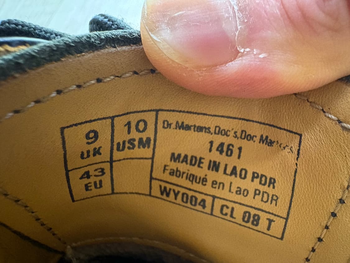 닥터마틴 1461 3홀 스무스 280 상품이미지7