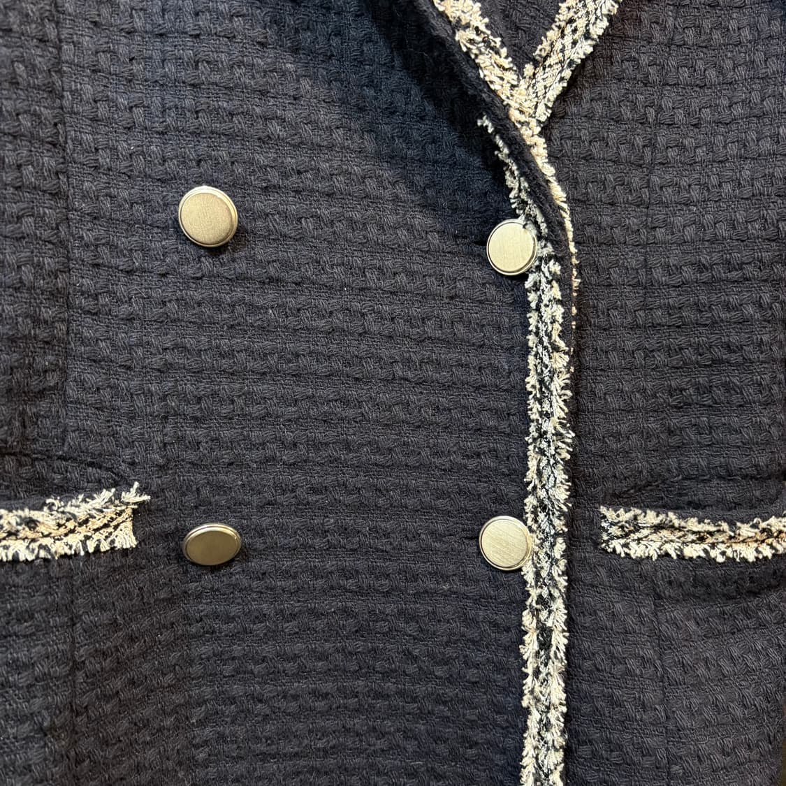 [4] CHANLE 샤넬 트위드 코트 상품이미지2