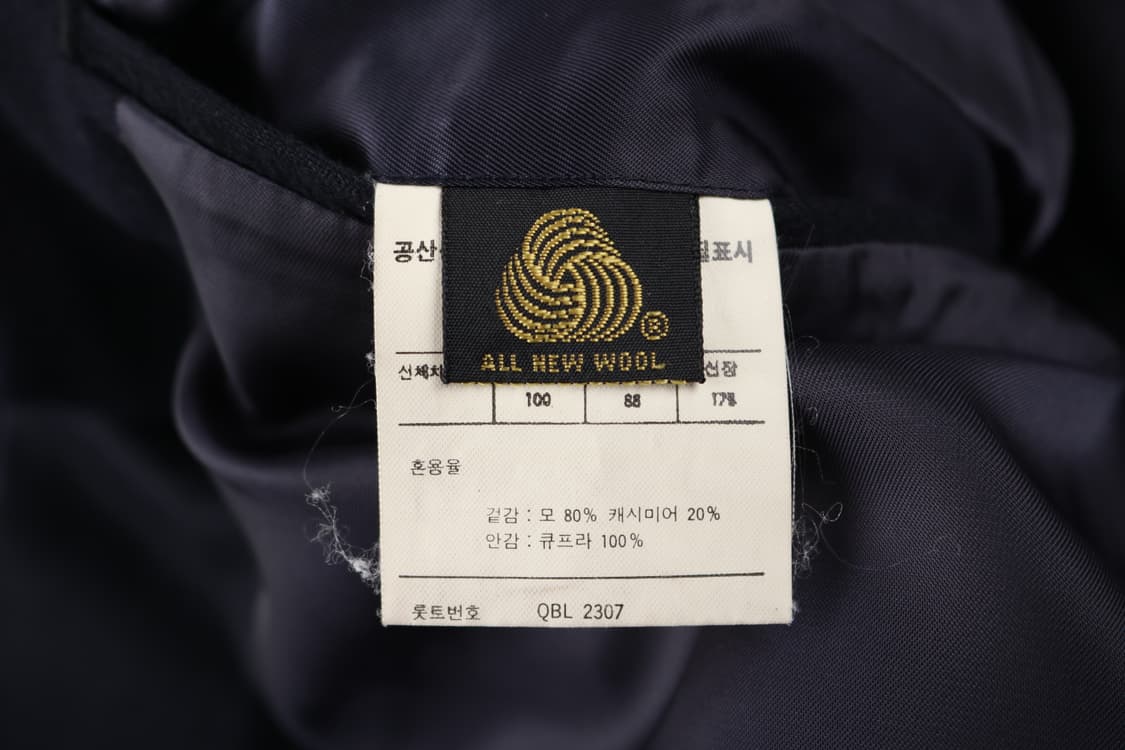 [L] 아쿠아스큐텀 캐시미어 20% 금장 블레이저 자켓 상품이미지7