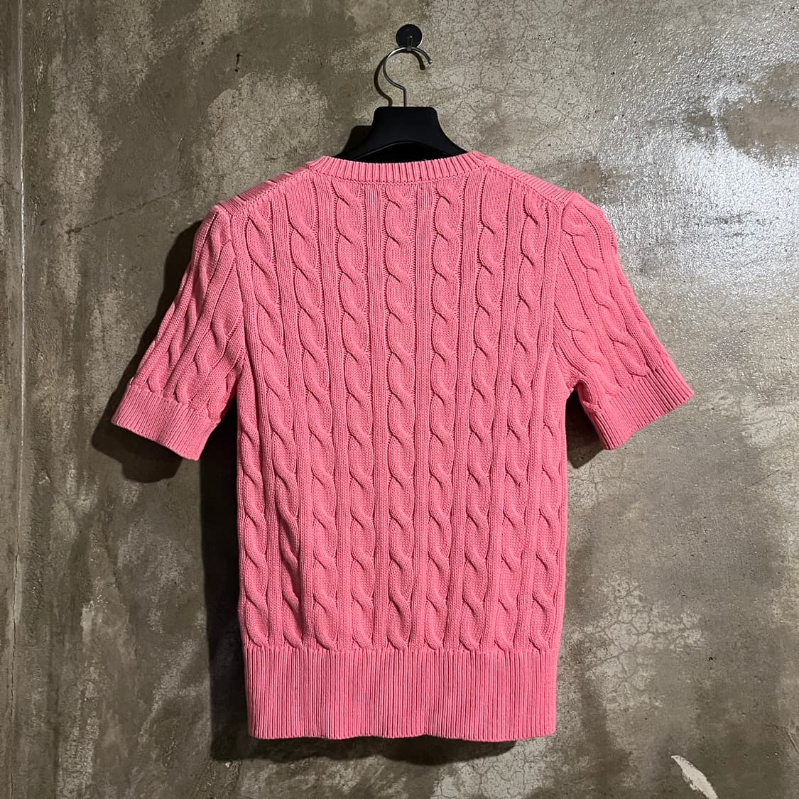 폴로랄프로렌 반팔 케이블 니트 가디건 상품이미지7