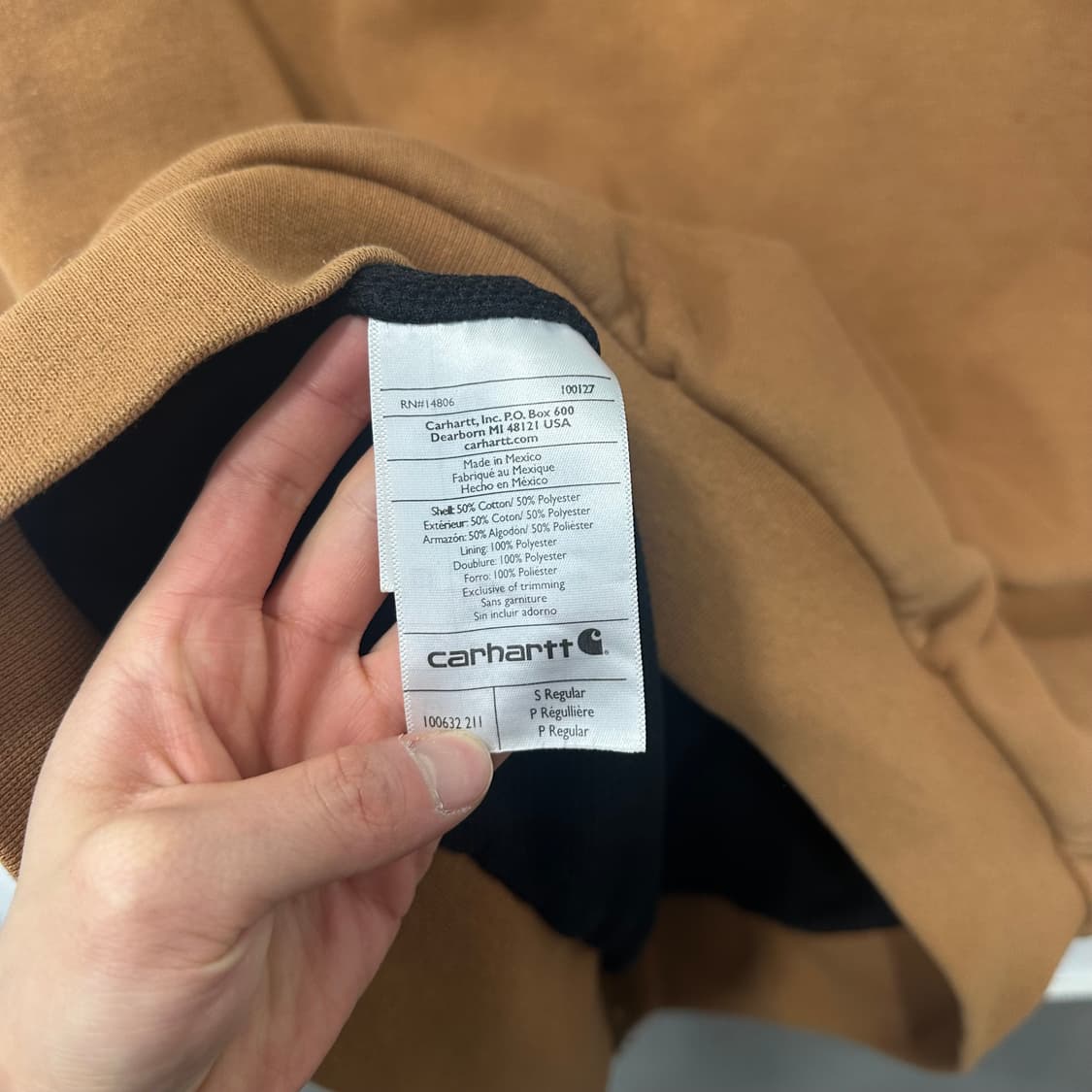 칼하트 써멀 후드집업 상품이미지9