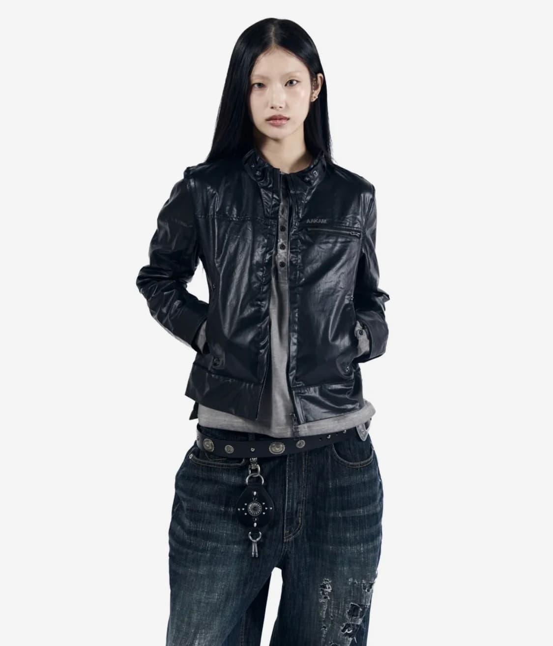 Technical Coated Jacket - BK 2사 상품이미지1