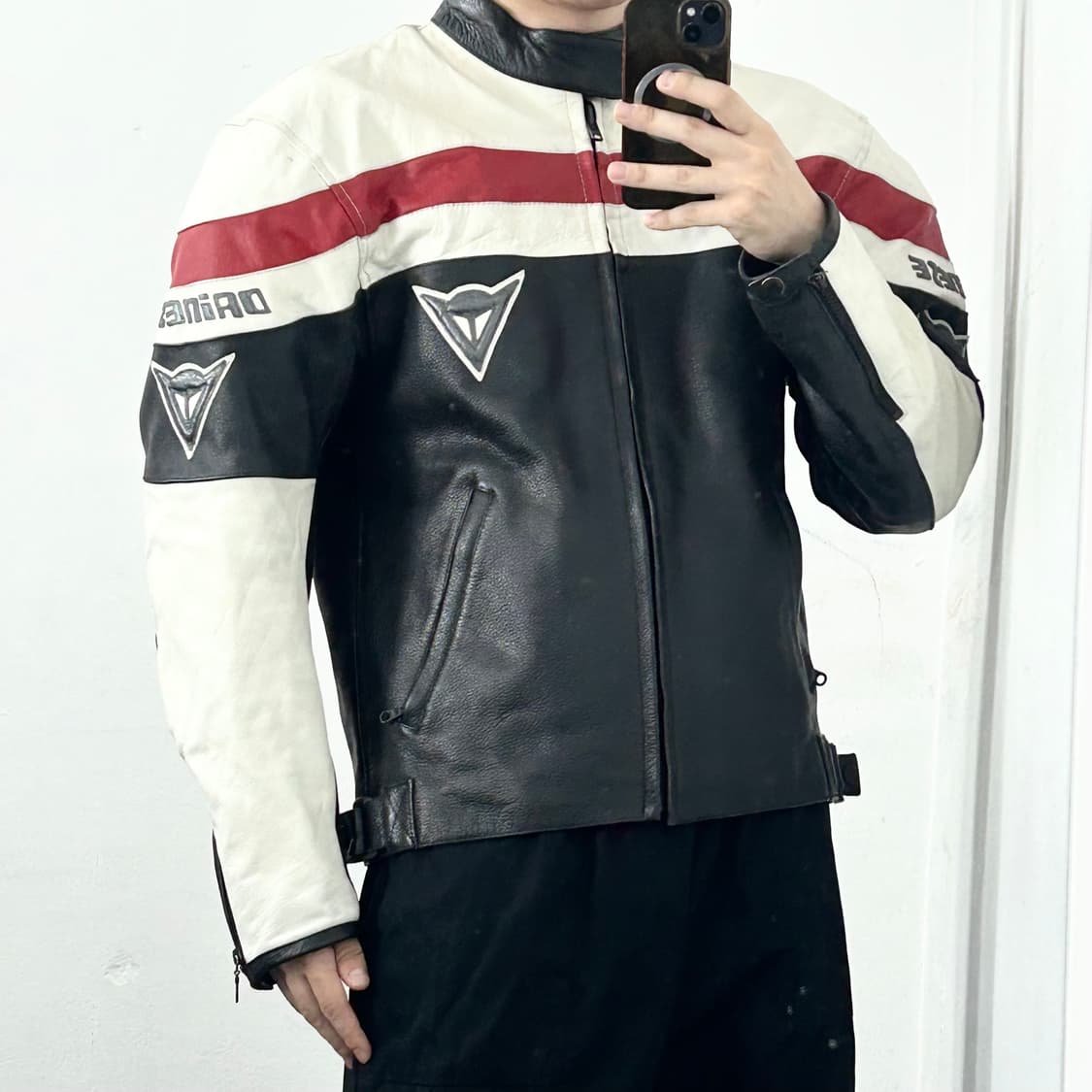 다이네즈 소가죽 레이싱 자켓 상품이미지2