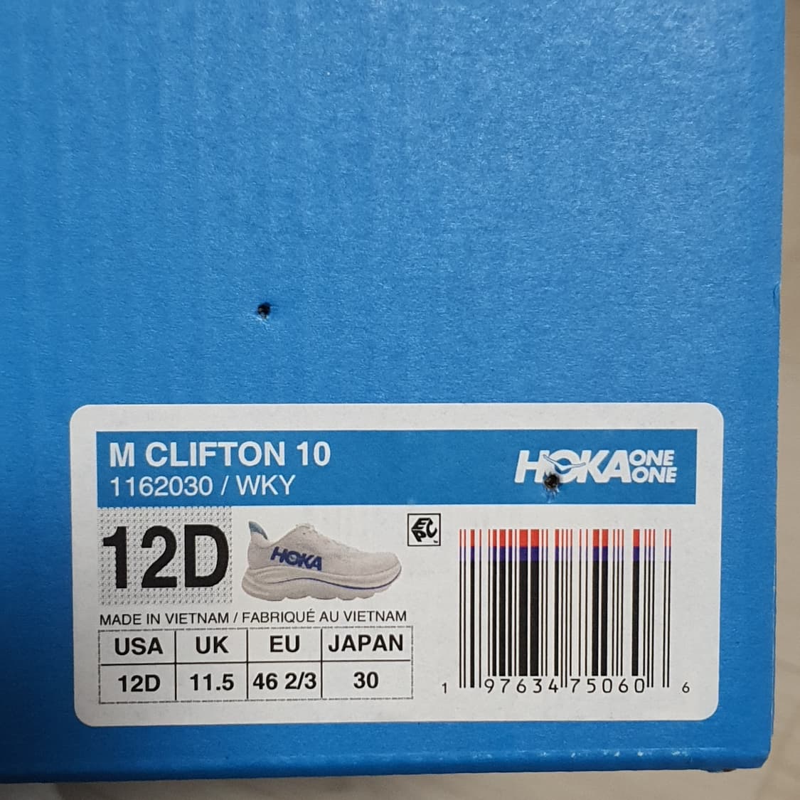 호카 러닝화 클리프톤 10 300mm 새상품
 상품이미지10