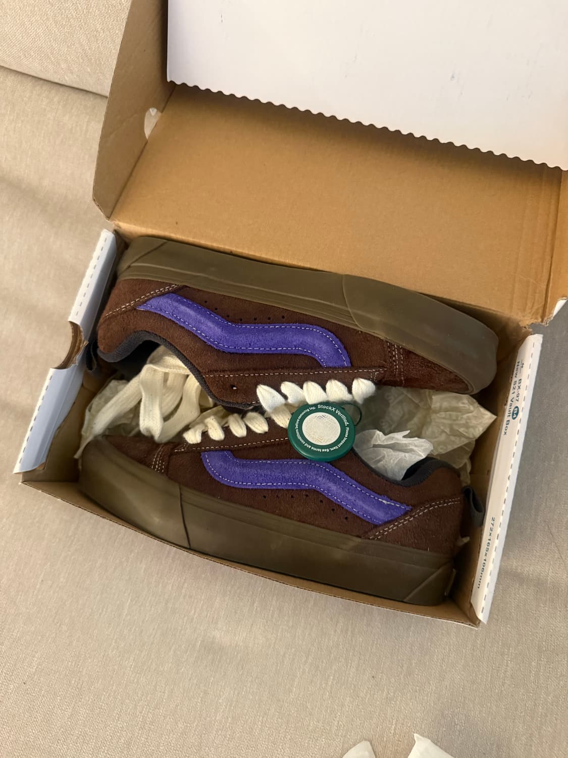 Vans 반스 볼트 x SNS knu skool lx 사이즈 220 상품이미지4
