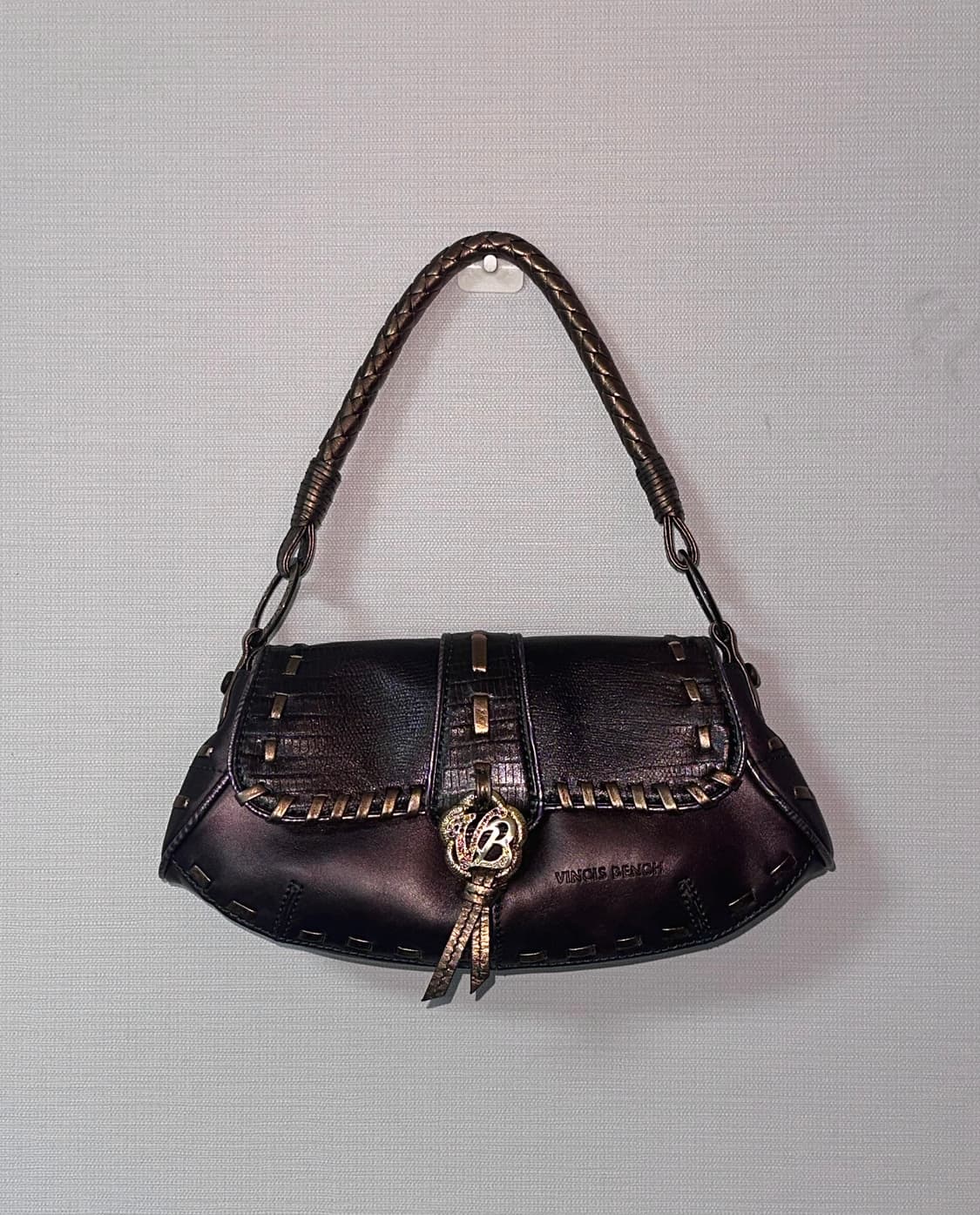 빈치스벤치 가죽 그런지 숄더백 상품이미지1