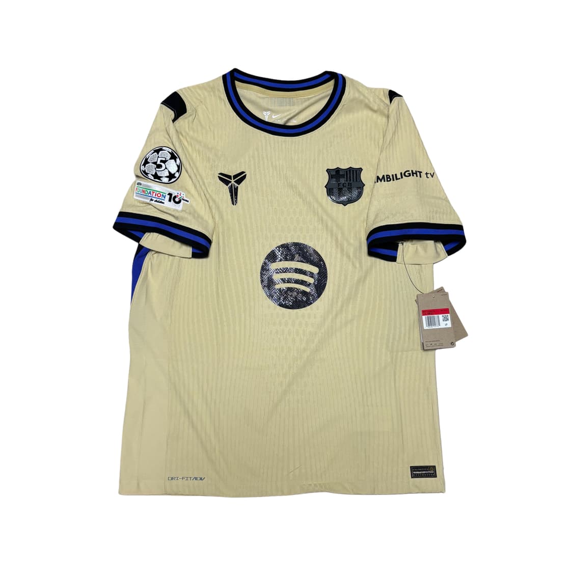 나이키 어센틱 25 26 바르셀로나 써드 라민 야말 유니폼  상품이미지7